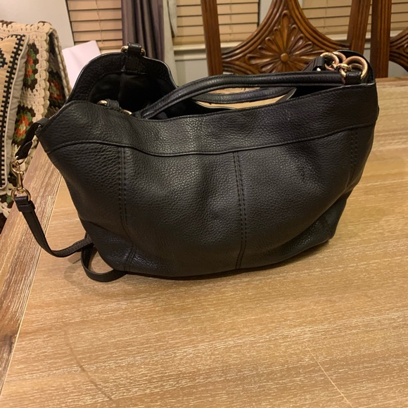 Coach Black Leather Bag - Picture 3 of 16